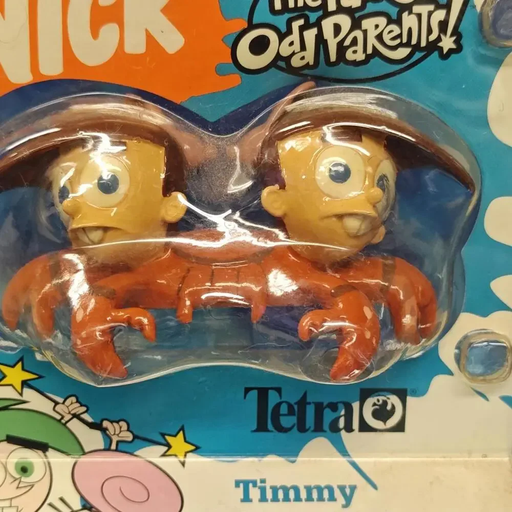 Fairly Odd Parents Nick Tetra Fish Tank Aquarium Decoration Timmy Hermit Crab